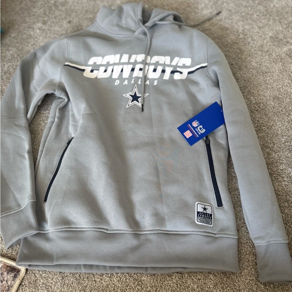 NWT Dallas Cowboys Gray Hoodie